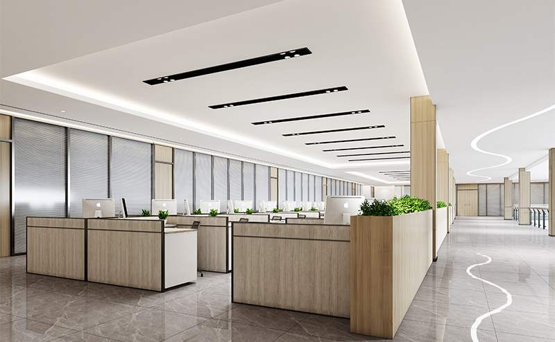 济南贝兰圭电子科技公司45000平厂房装修