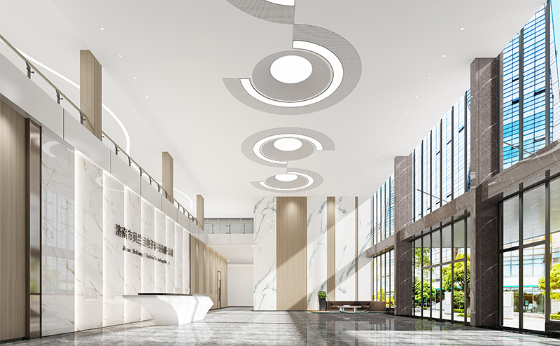 济南贝兰圭电子科技公司45000平厂房装修