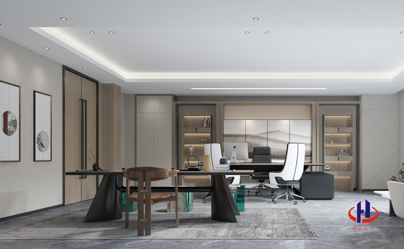 江西优宝新材料12000平产业园装修