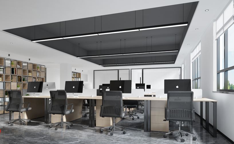 江西优宝新材料12000平产业园装修