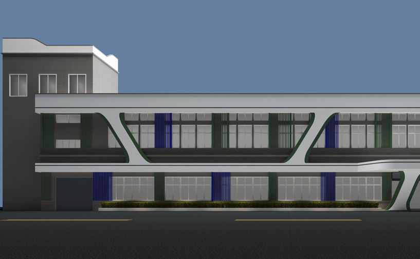 宁波东欣电子13000平厂房装修