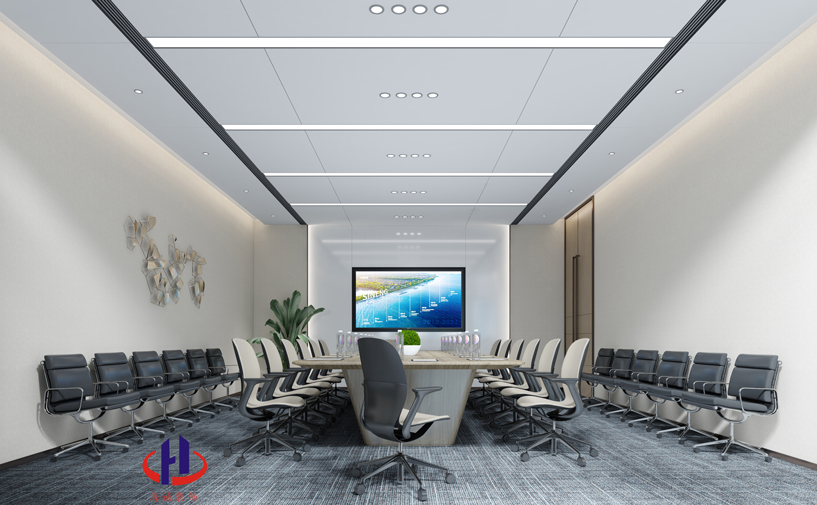 深圳上能电气股份公司2400平办公室装修