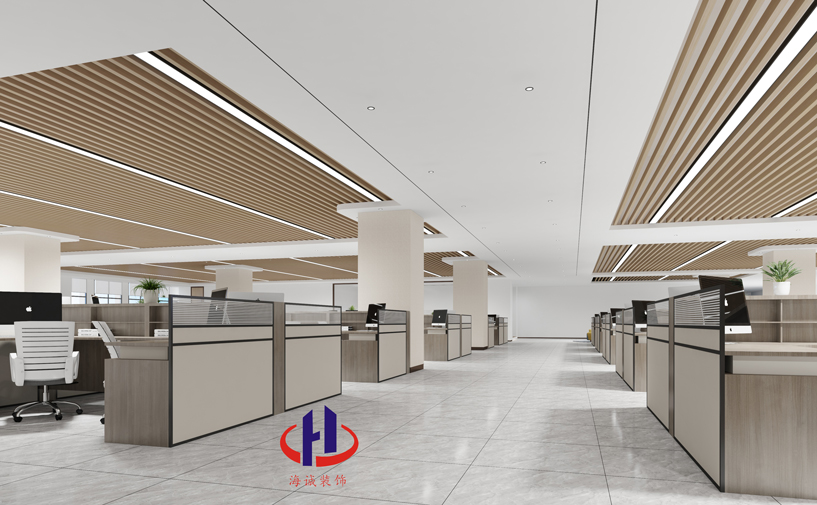 深圳上能电气股份公司2400平办公室装修