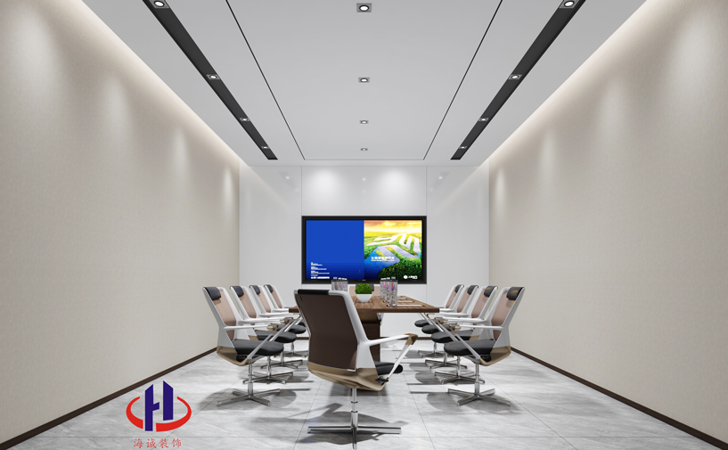 深圳上能电气股份公司2400平办公室装修