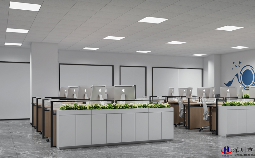 深圳思睿辰新材料7500平厂房装修